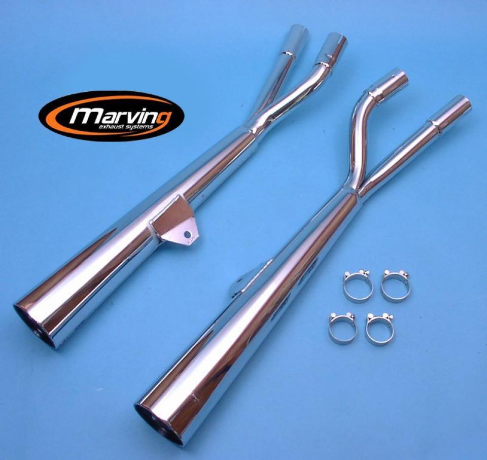 Silencieux d échappement Marving pour Moto Suzuki 750 GS L CUSTOM 1980 à 1981 Neuf