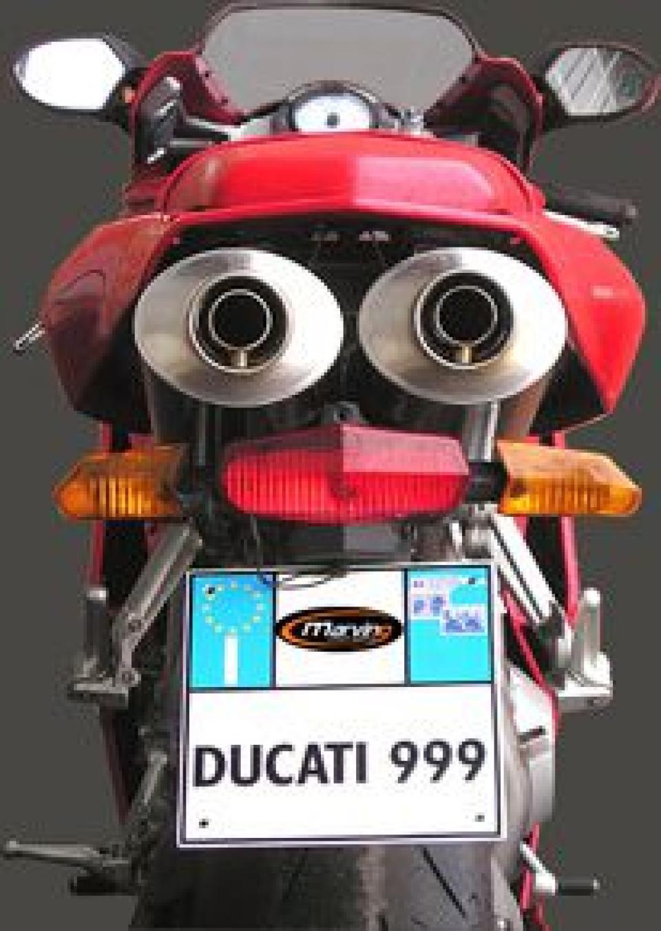 Silencieux d échappement Marving pour Moto Ducati 999 S Superbike 2003 à 2006 Neuf