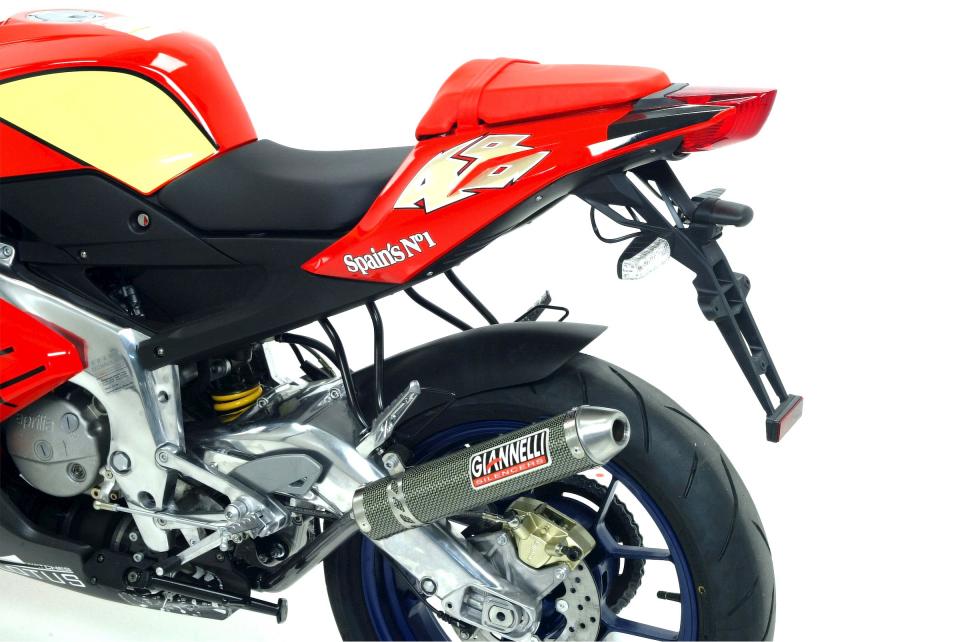 Silencieux d échappement GIANNELLI pour Moto Aprilia 125 Tuono 2004 à 2007 Neuf