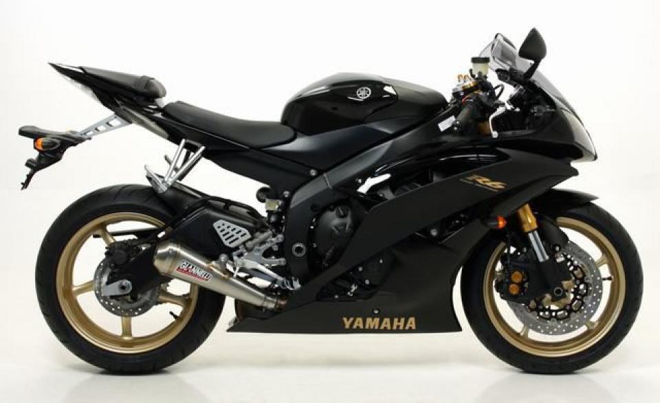 Silencieux d échappement GIANNELLI pour Moto Yamaha 600 YZF R6 2006 à 2013 Neuf