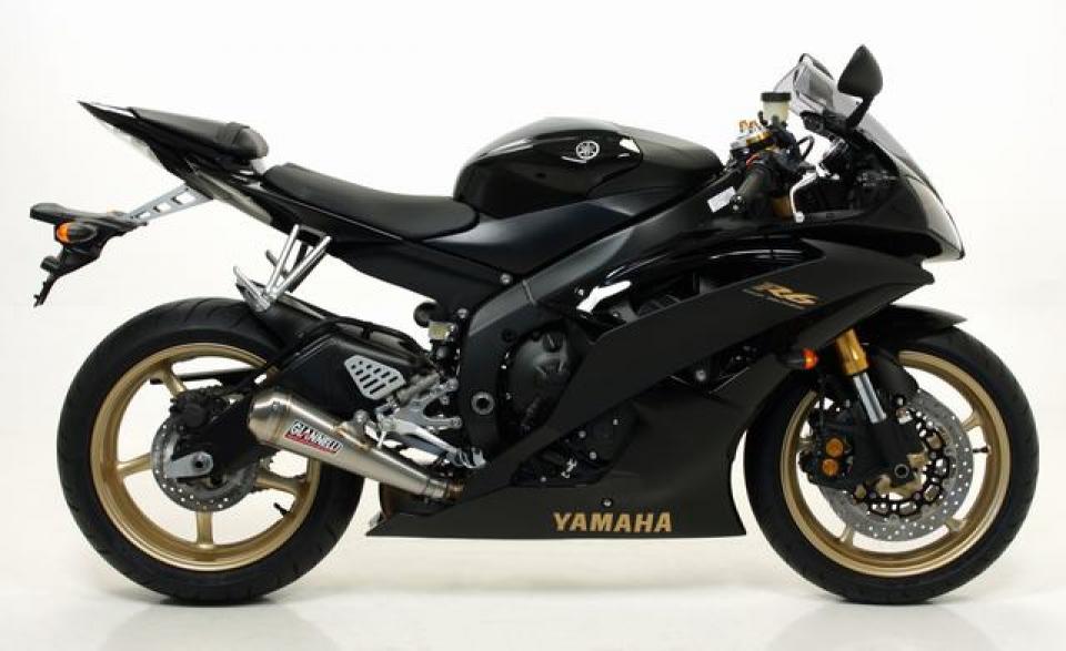 Silencieux d échappement GIANNELLI pour Moto Yamaha 600 YZF R6 2006 à 2013 73409GX Neuf