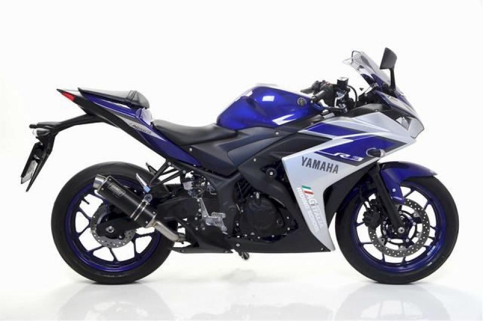 Silencieux d échappement GIANNELLI pour Moto Yamaha 320 Yzf 300 R3 2015 à 2020 Neuf