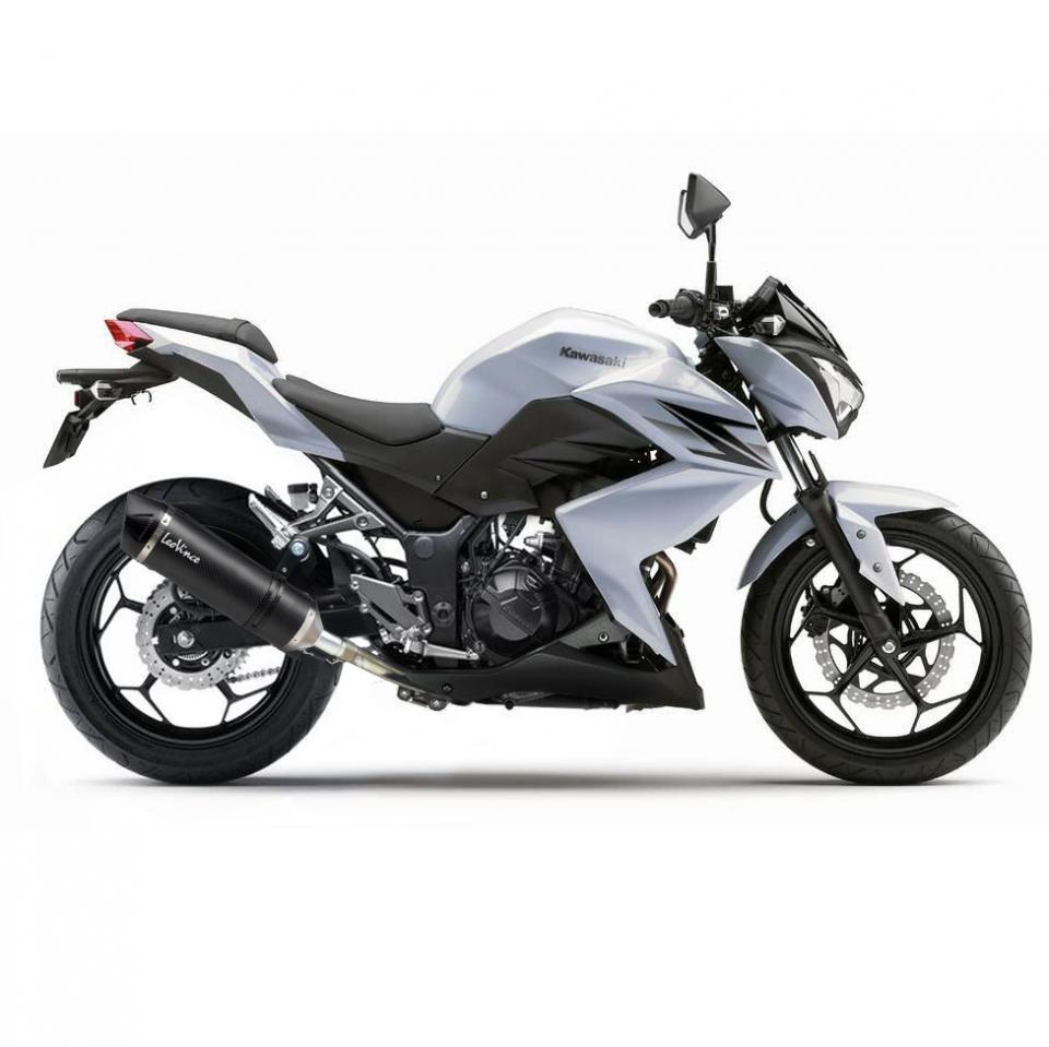 Silencieux échappement carbone Leovince pour moto Kawasaki Ninja 300 Abs Ie 2013-2016