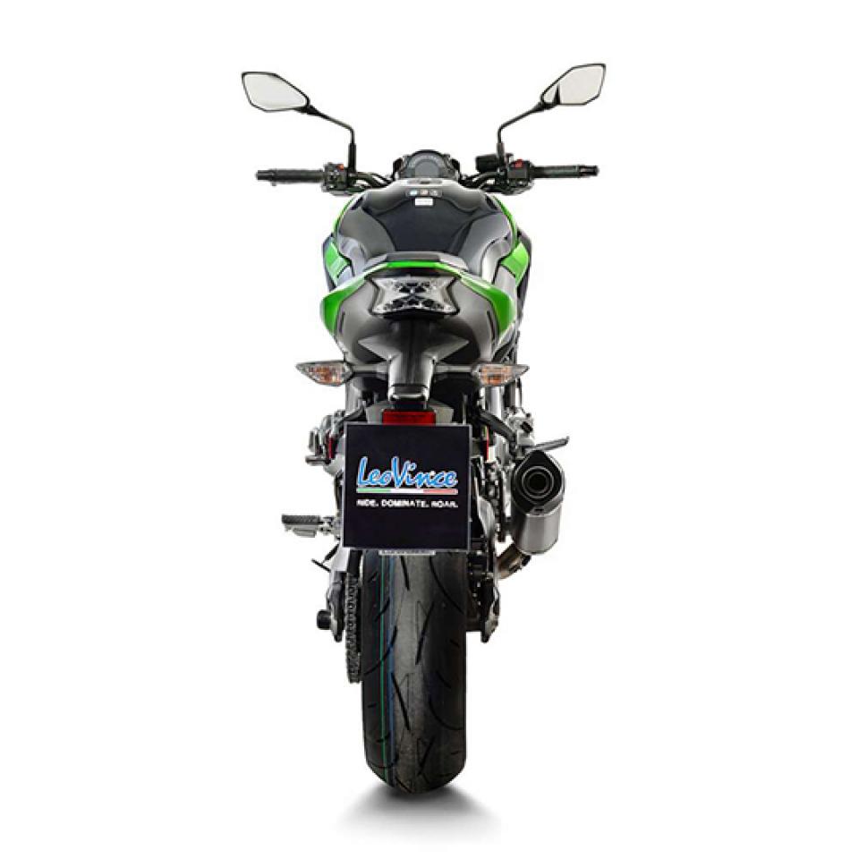 Silencieux d échappement Leovince pour Moto Kawasaki 900 Z Abs A2 Euro4 2017 à 2019 Neuf