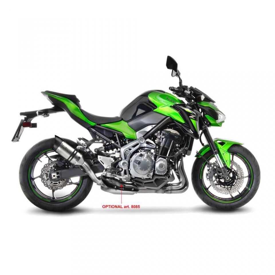 Silencieux d échappement Leovince pour Moto Kawasaki 900 Z Abs A2 Euro4 2017 à 2019 Neuf