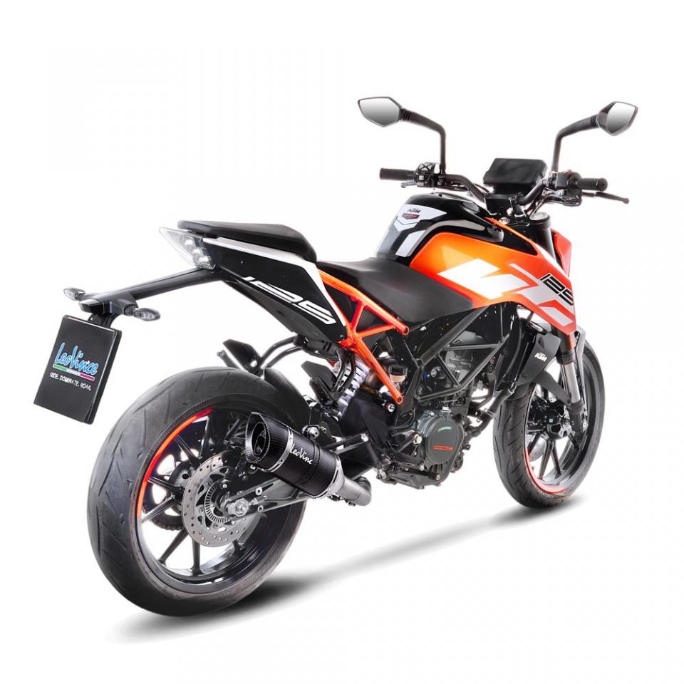 Silencieux d échappement Leovince pour Moto KTM 125 Duke 4T Abs 2017 à 2020 Neuf