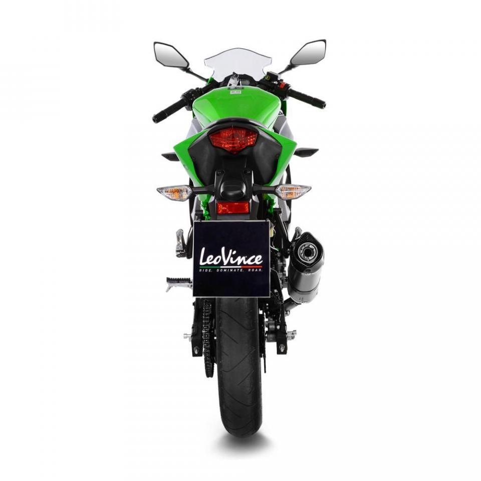 Silencieux d échappement Leovince pour Moto Kawasaki 125 Z 2019 à 2024 14293E Neuf