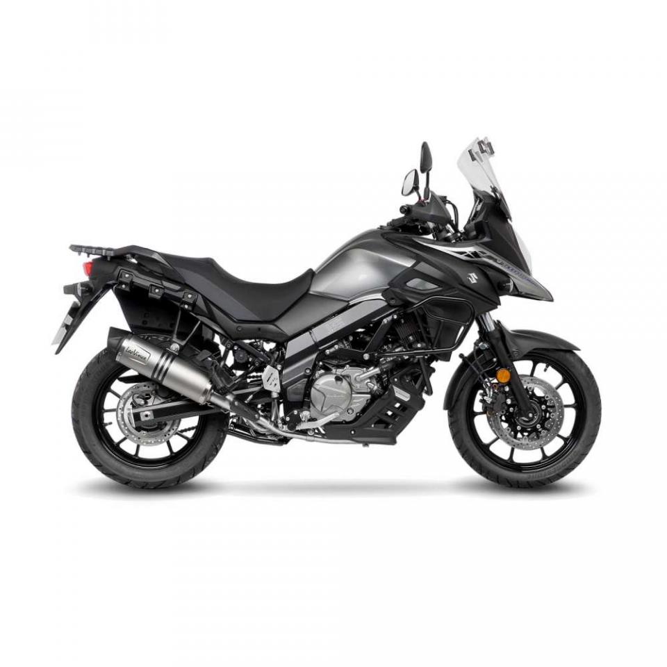 Silencieux d échappement Leovince pour Moto Suzuki 650 Dl V-Strom Xt Abs 2017 à 2023 14377E Neuf