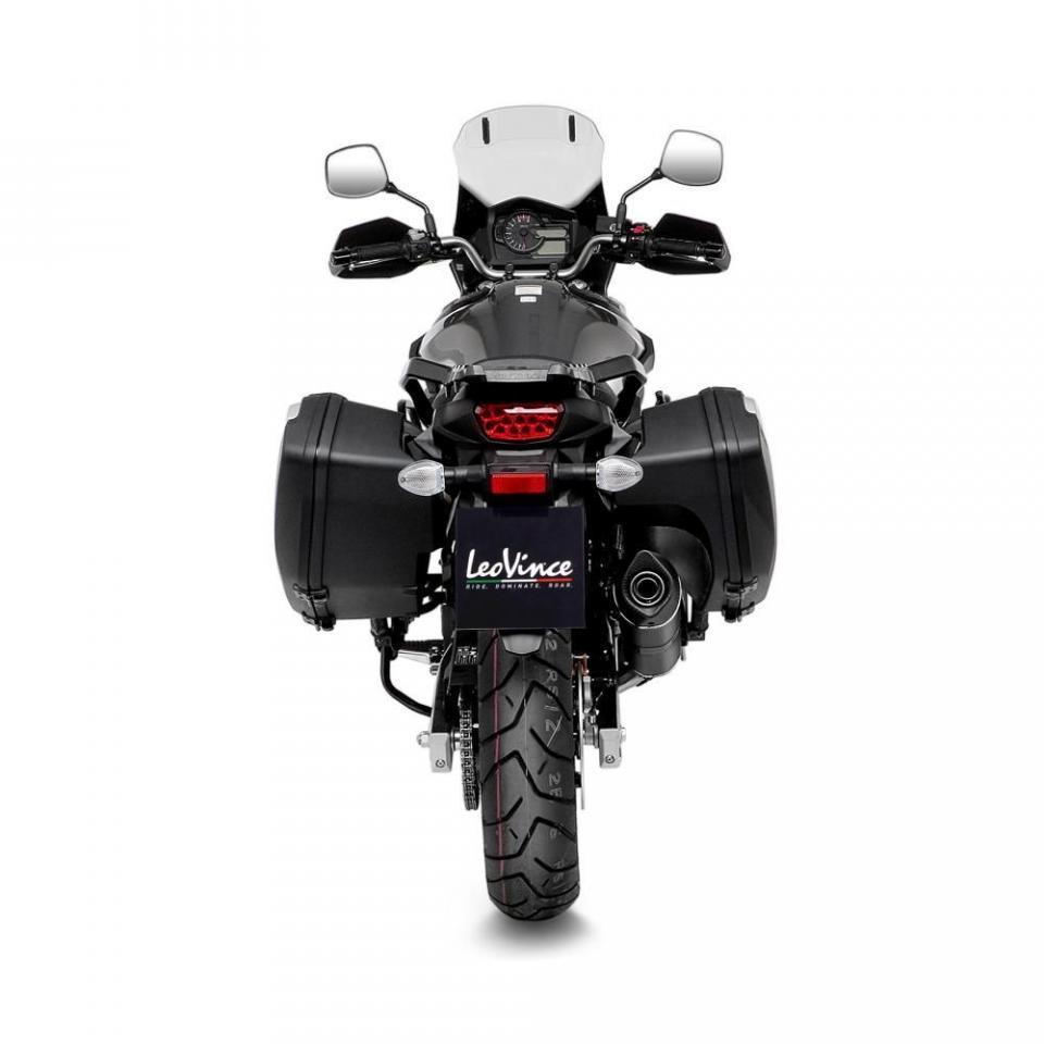 Silencieux d échappement Leovince pour Moto Suzuki 650 Dl V-Strom Xt Abs 2017 à 2023 14377EB Neuf