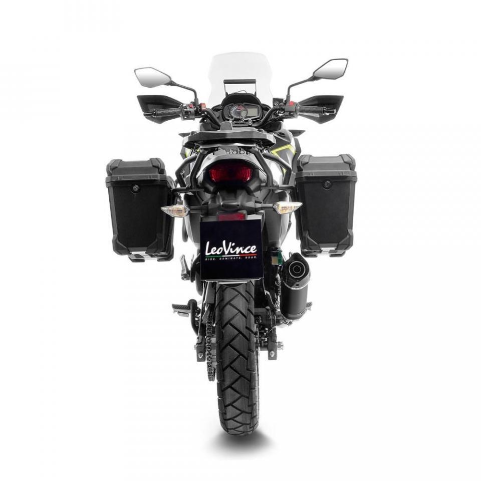 Silencieux d échappement Leovince pour Moto Kawasaki 300 Kle Versys X 2017 à 2023 Neuf