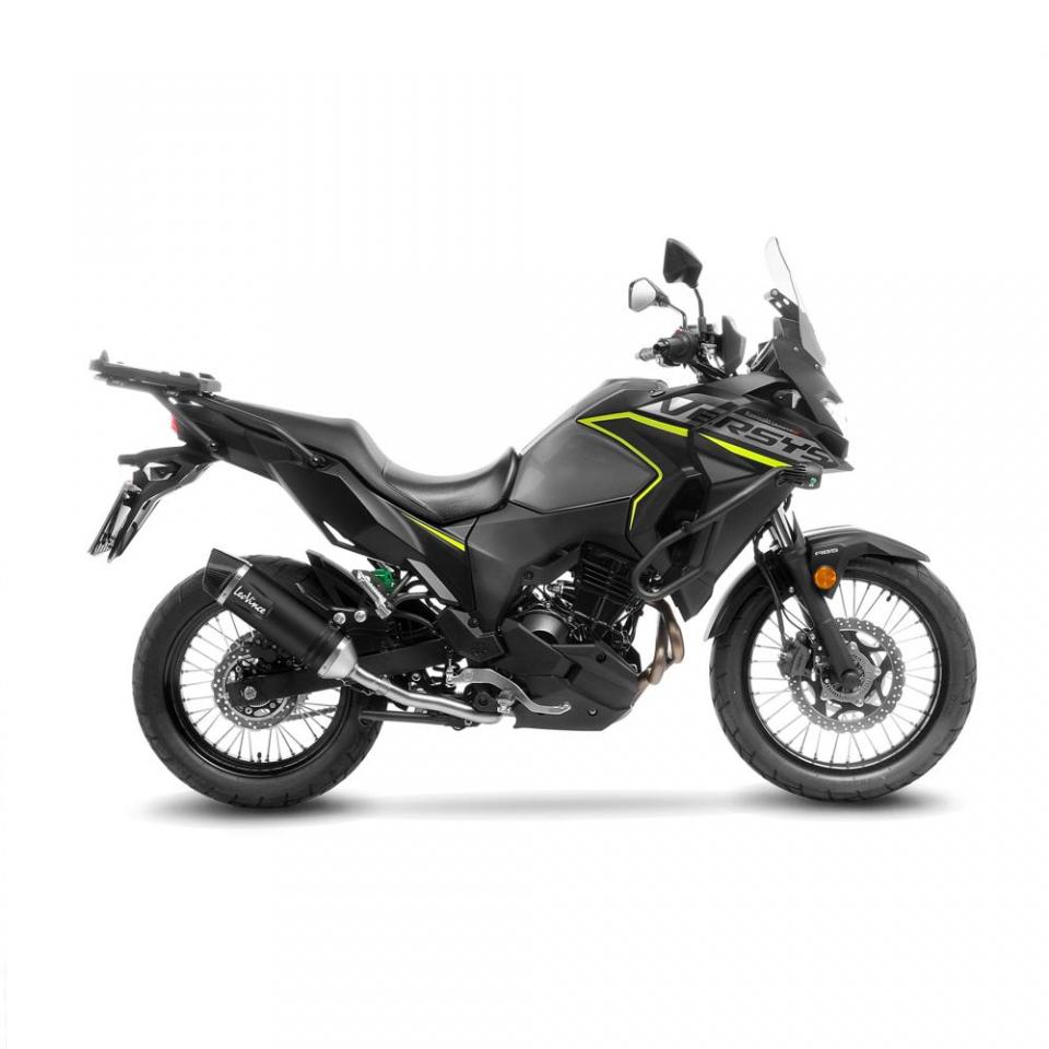 Silencieux d échappement Leovince pour Moto Kawasaki 300 Kle Versys X 2017 à 2023 14419EB Neuf