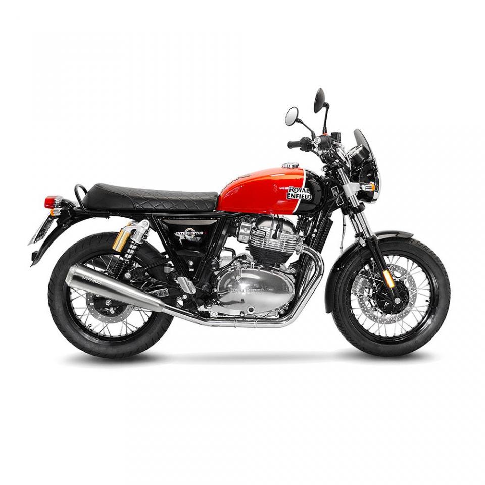 Silencieux d échappement Leovince pour Moto ROYAL ENFIELD 650 Continental Twin GT 2019 à 2023 15007 Neuf