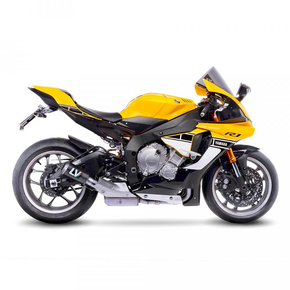 Silencieux d échappement Leovince pour Moto Yamaha 1000 YZF R1 2015 à 2023 15201C Neuf