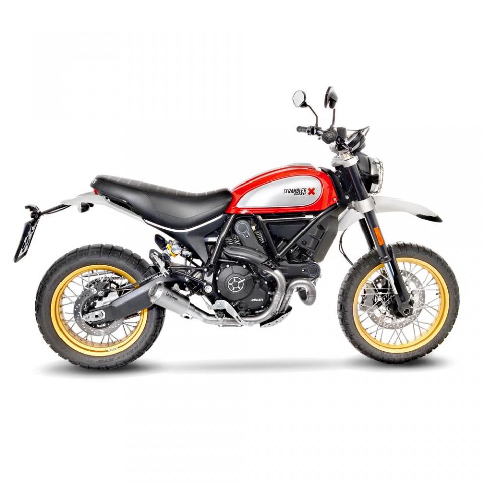 Silencieux d échappement Leovince pour Moto Ducati 800 Scrambler 2017 à 2023 Neuf