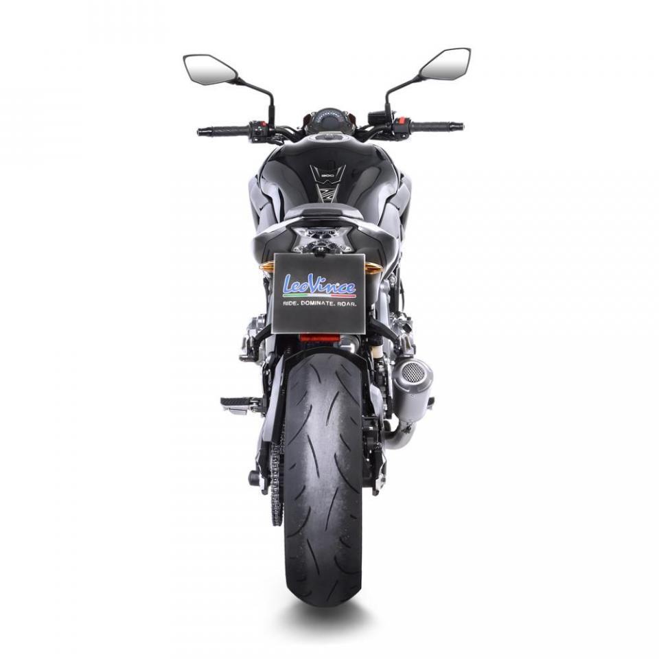 Silencieux d échappement Leovince pour Moto Kawasaki 900 Z Abs A2 Euro4 2017 à 2019 Neuf