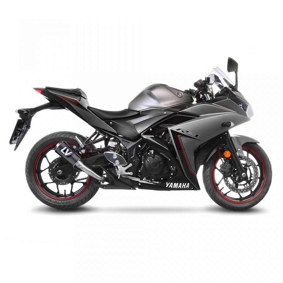 Silencieux d échappement Leovince pour Moto Yamaha 320 Yzf 300 R3 2015 à 2020 15212C Neuf