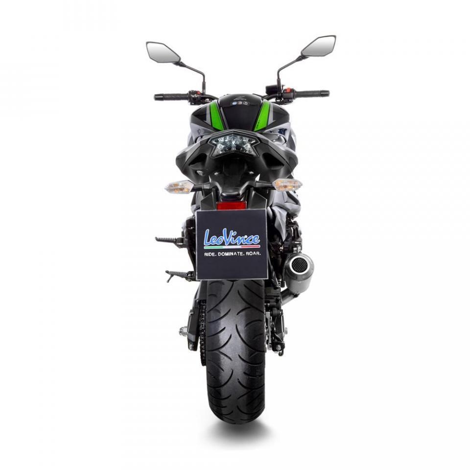 Silencieux d échappement Leovince pour Moto Kawasaki 800 Z Zr 2013 à 2016 AR Neuf