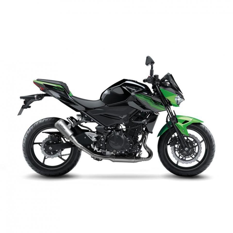 Silencieux d échappement Leovince pour Moto Kawasaki 400 Z ABS A2 2018 à 2023 15218 Neuf