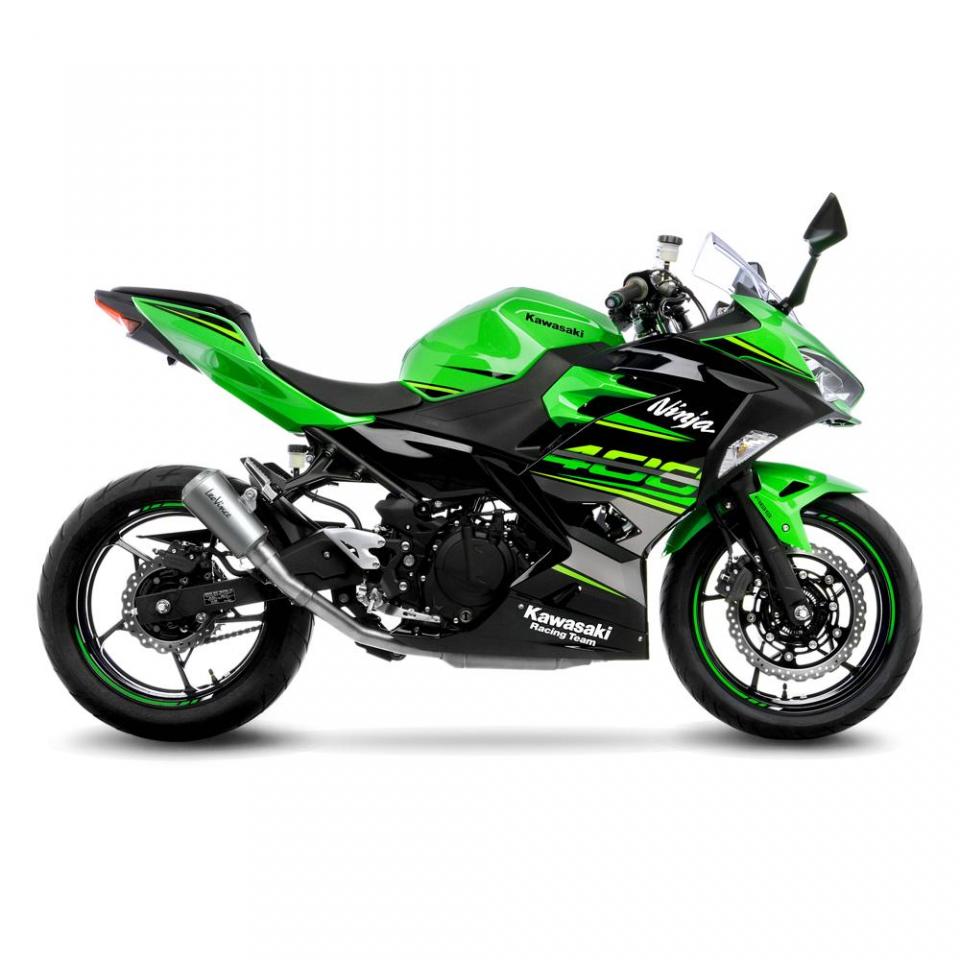 Silencieux d échappement Leovince pour Moto Kawasaki 400 Z ABS A2 2018 à 2023 15218 Neuf