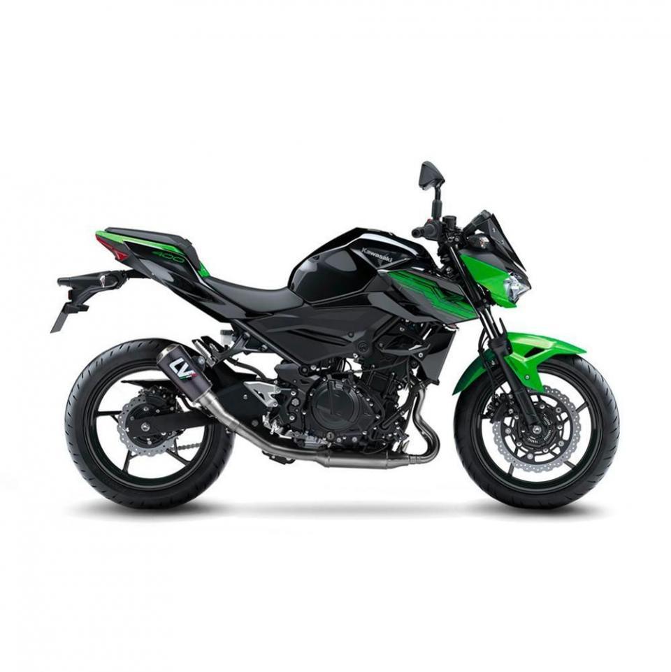 Silencieux d échappement Leovince pour Moto Kawasaki 400 Z ABS A2 2019 à 2023 Neuf