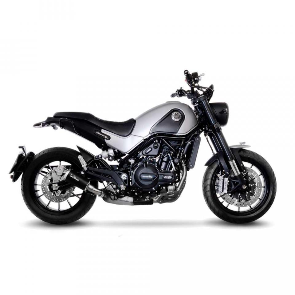 Silencieux d échappement Leovince pour Moto Benelli 500 Leoncino 2018 à 2022 15226B Neuf