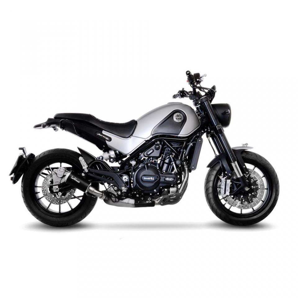 Silencieux d échappement Leovince pour Moto Benelli 500 Leoncino 2018 à 2022 15226B Neuf