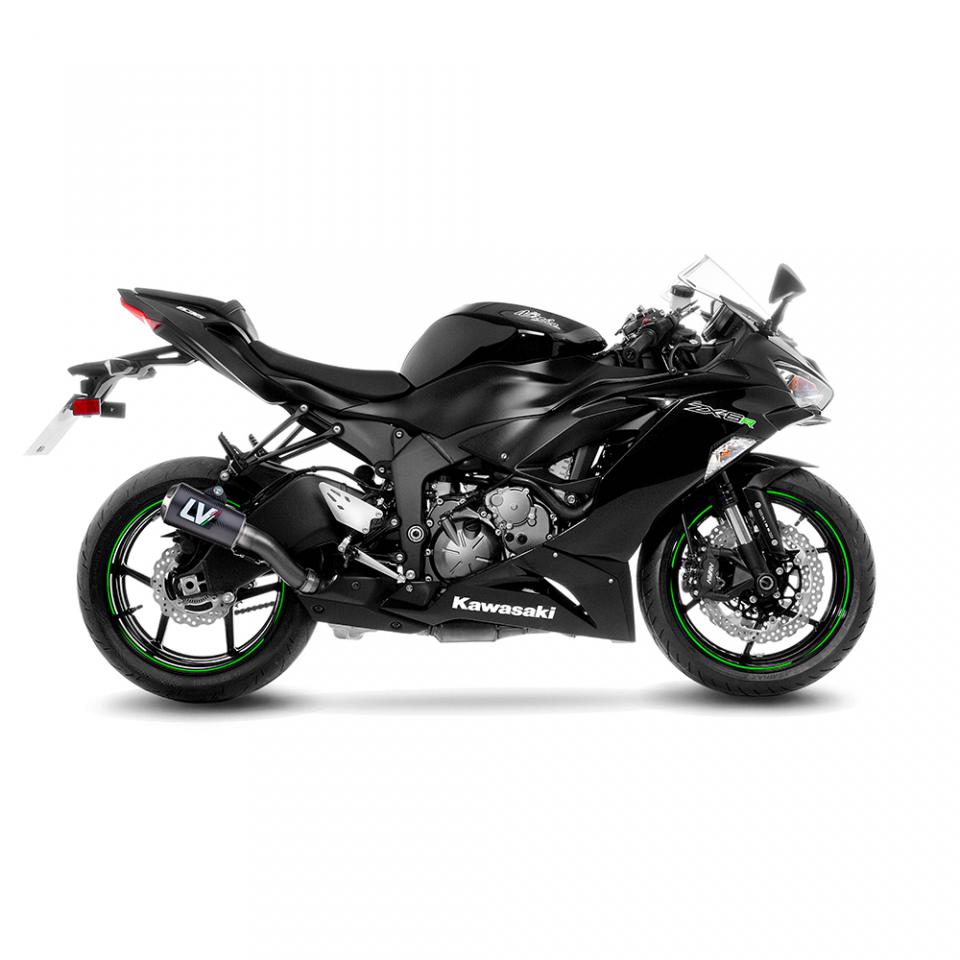 Silencieux d échappement Leovince pour Moto Kawasaki 636 ZX-6R KRT Abs 2016 à 2020 Neuf