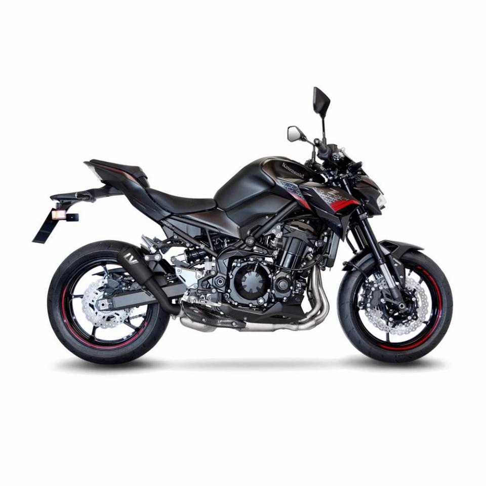 Silencieux d échappement Leovince pour Moto Kawasaki 900 Z Abs A2 Euro4 2020 à 2024 15239FB Neuf