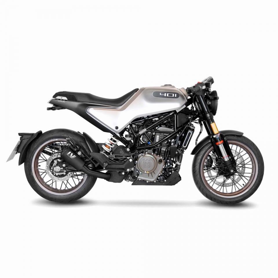 Silencieux d échappement Leovince pour Moto Husqvarna 125 Svartpilen 2021 à 2023 15242FB Neuf