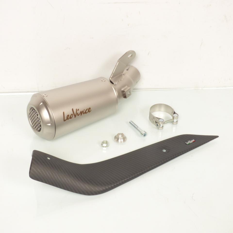 Silencieux d échappement Leovince pour Moto Suzuki 1000 Gsx-S Abs 2021 à 2023 15245 / LV-10 SLIP-ON Neuf
