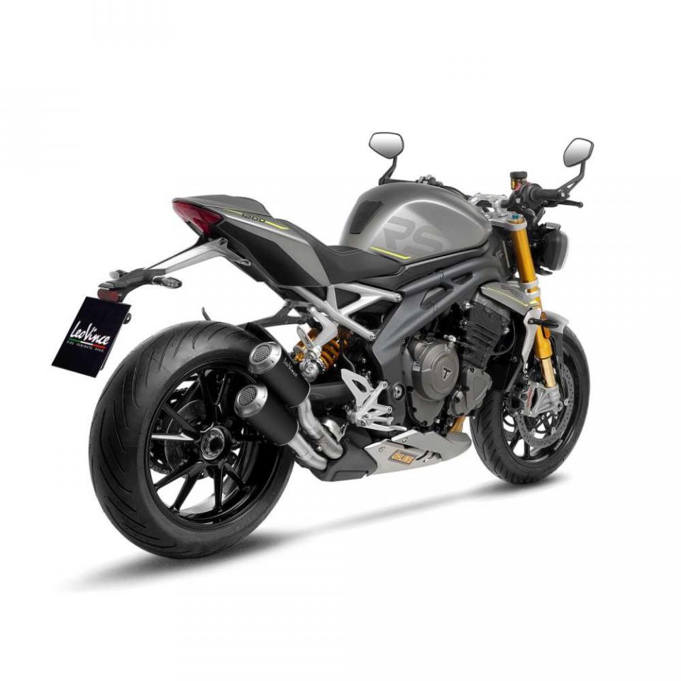Silencieux d échappement Leovince pour Moto Triumph 1200 SPEED TRIPLE RS / RR 2021 à 2023 15247B Neuf