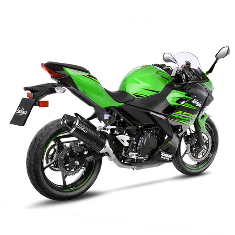 Silencieux d échappement Leovince pour Moto Kawasaki 400 Z ABS A2 2018 à 2023 Neuf