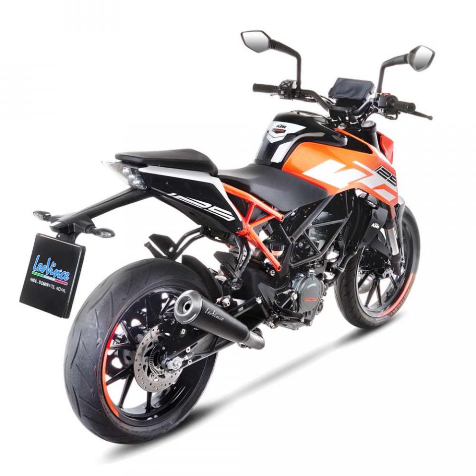 Silencieux d échappement Leovince pour Moto KTM 125 Duke 4T Abs 2017 à 2020 Neuf