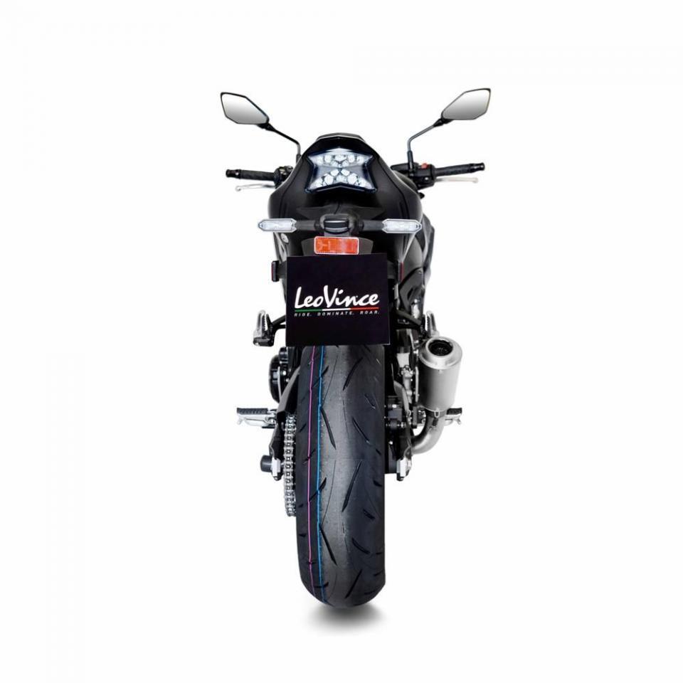 Silencieux d échappement Leovince pour Moto Kawasaki 900 Z Abs A2 Euro4 2020 à 2024 15239T Neuf