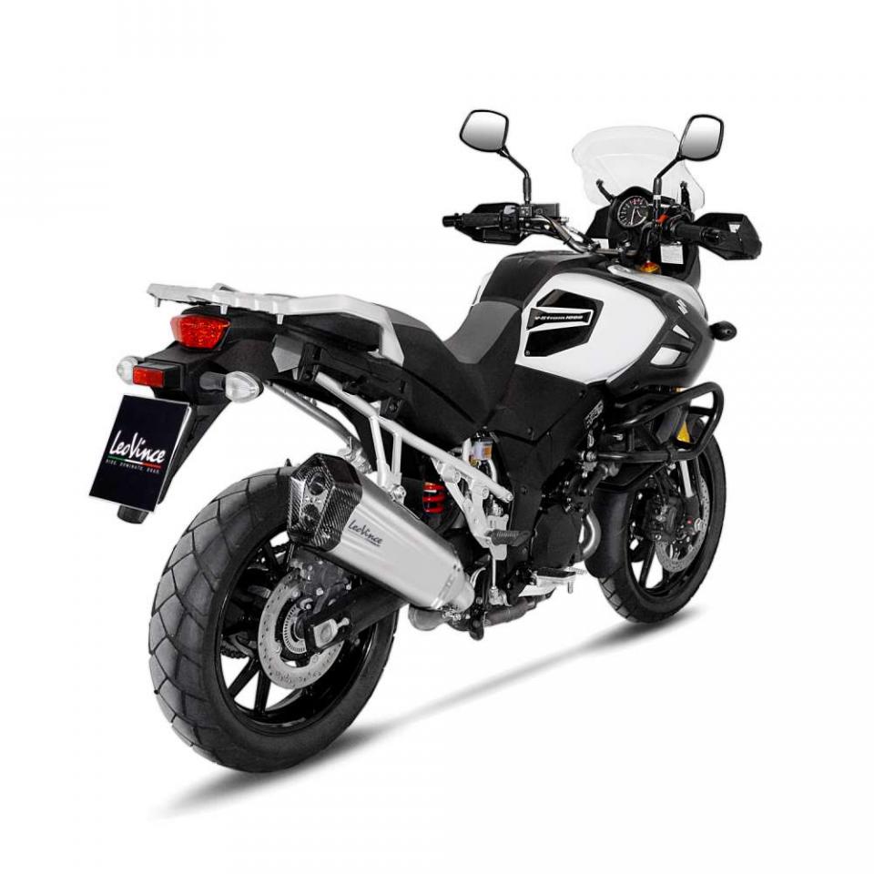 Silencieux d échappement Leovince pour Moto Suzuki 1000 DL V-strom 2014 à 2020 Neuf