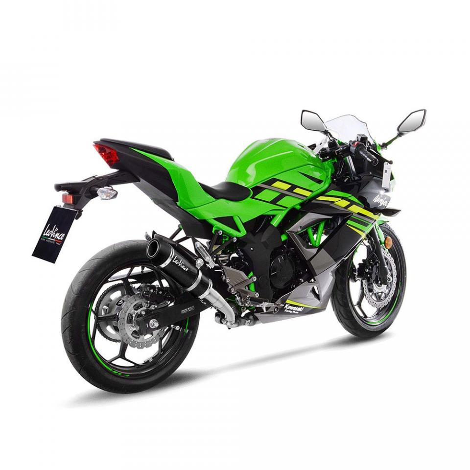 Silencieux d échappement Leovince pour Moto Kawasaki 125 Z 2018 à 2023 3393E Neuf