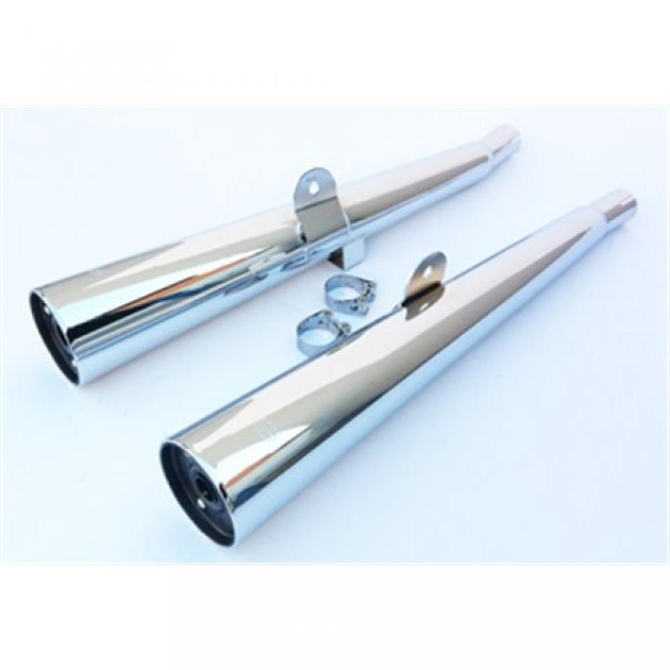 Silencieux d échappement Marving pour Moto Kawasaki 350 Z I 1977 Neuf