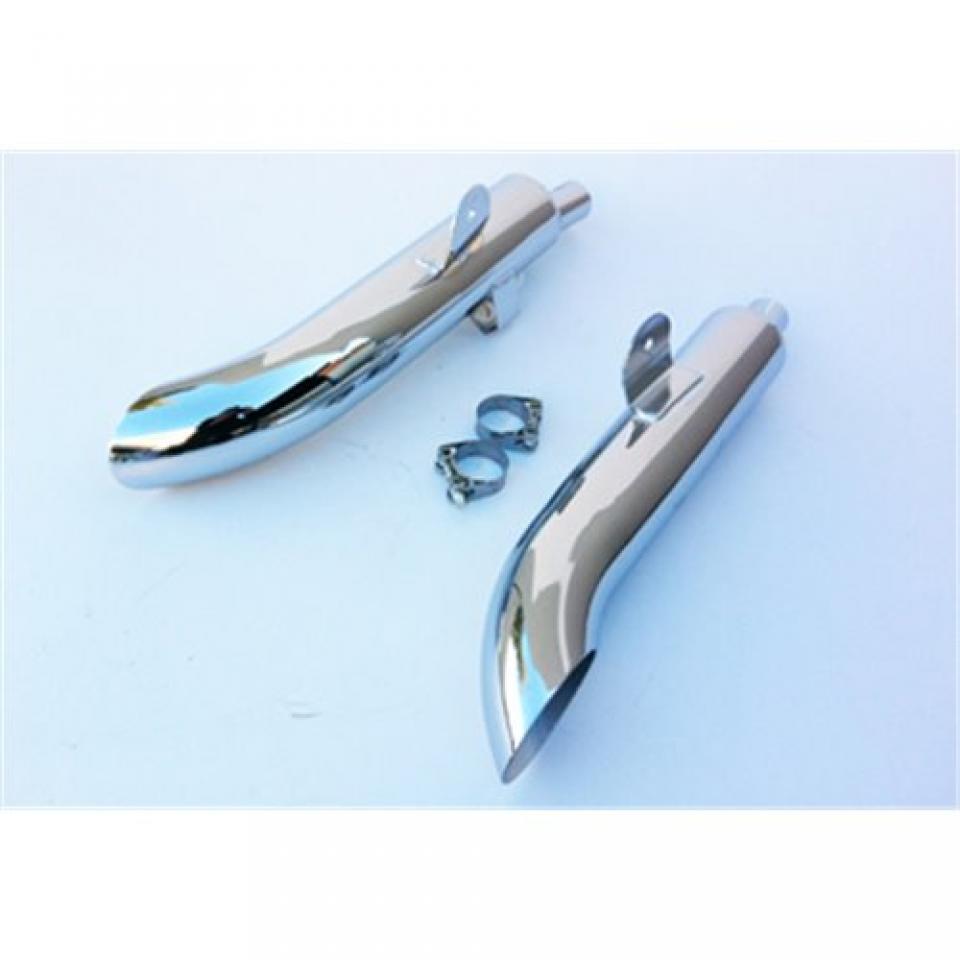 Silencieux d échappement Marving pour Moto Kawasaki 450 EN Ltd 1984 à 1990 Neuf