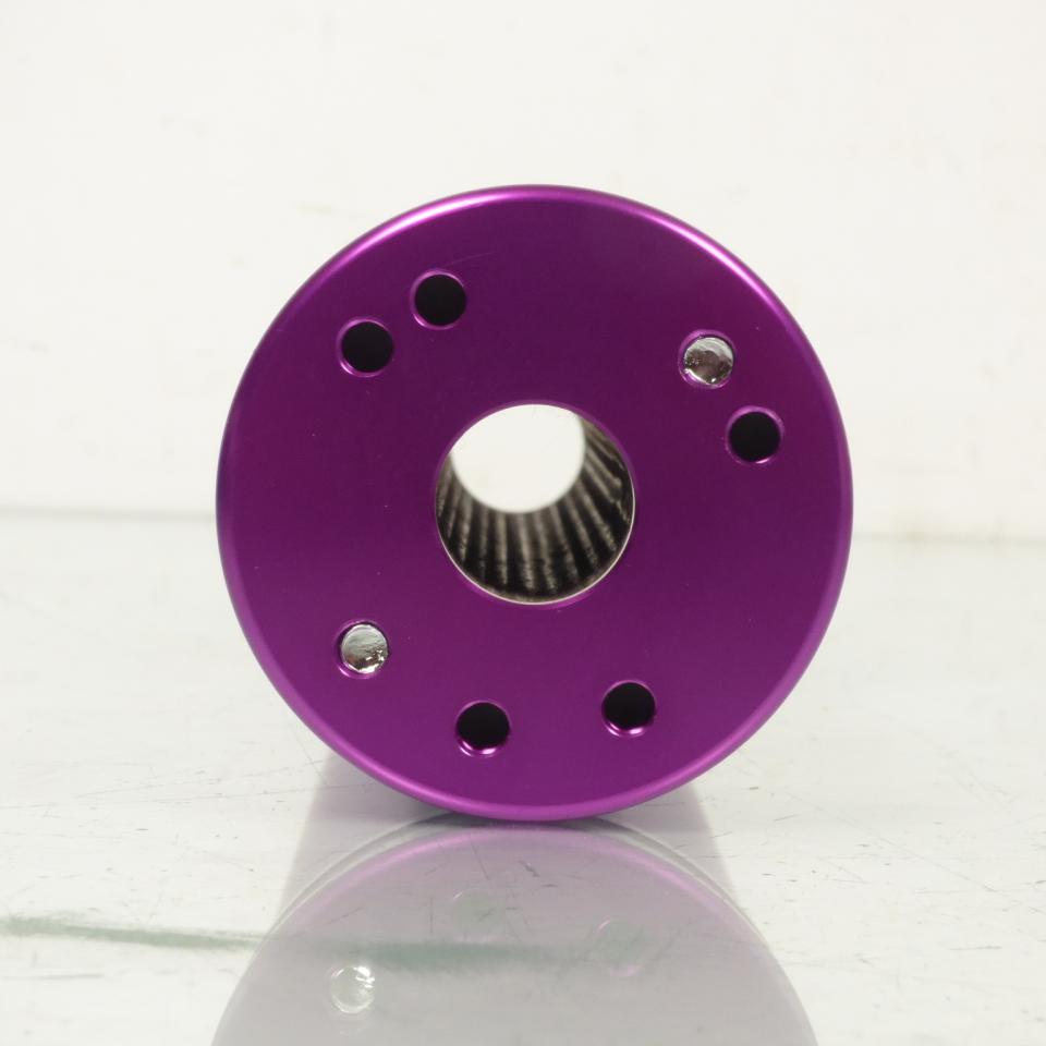 Silencieux cartouche de pot d'échappement KRM alu Full Violet pour moto 50/70cc