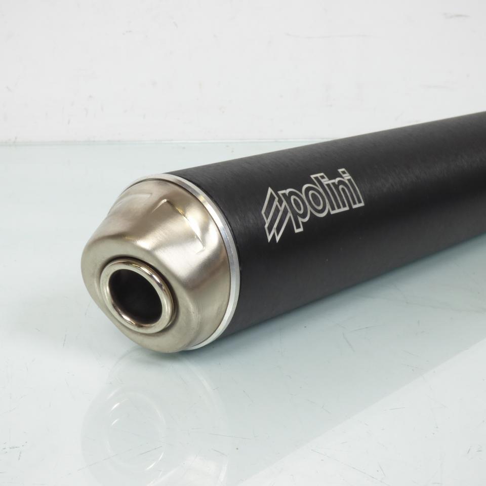 Silencieux cartouche pot échappement noir Polini 2 vis pour moto 218.0053 SIL600