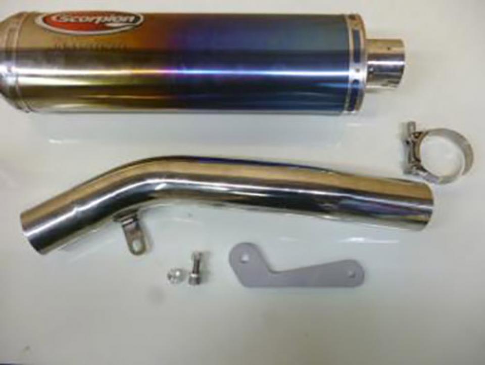 Silencieux d échappement Scorpion pour Moto Kawasaki 750 Z750 2007 à 2012 Neuf en destockage