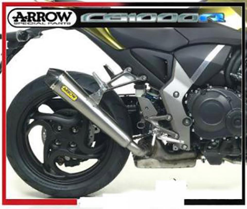 Silencieux sortie pot d'échappement Arrow pour moto Honda CB 1000 R 2008 à 2012 Neuf