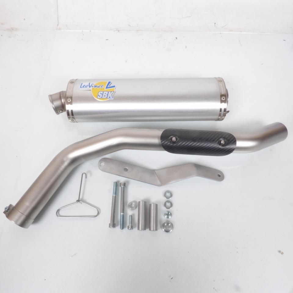 Silencieux d échappement Leovince pour Moto Kawasaki 750 Z750 S 7109 Neuf