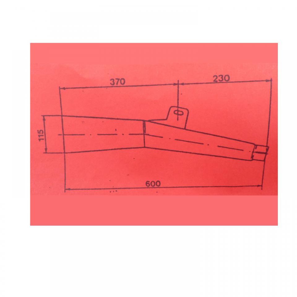 Silencieux d échappement SITO pour Moto Honda 750 VF 750 S 1248 Neuf