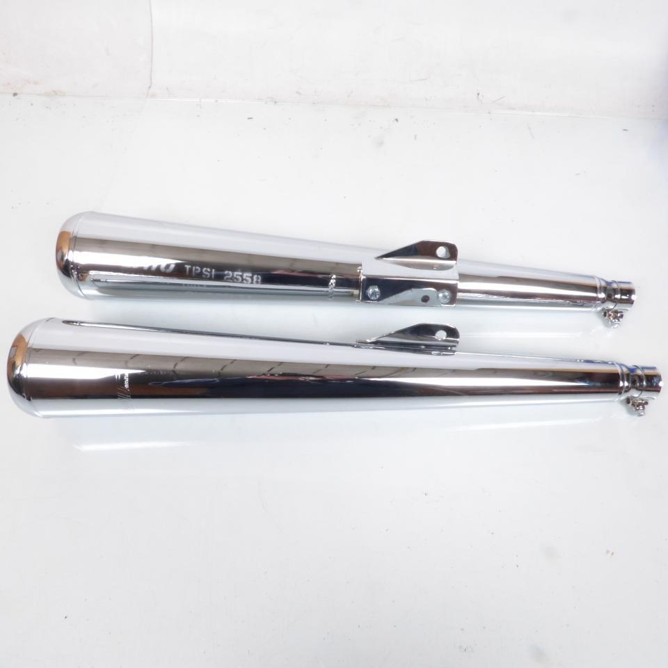 Silencieux d échappement SITO pour Moto Moto Guzzi 350 V35 1977 à 1979 1224 Neuf