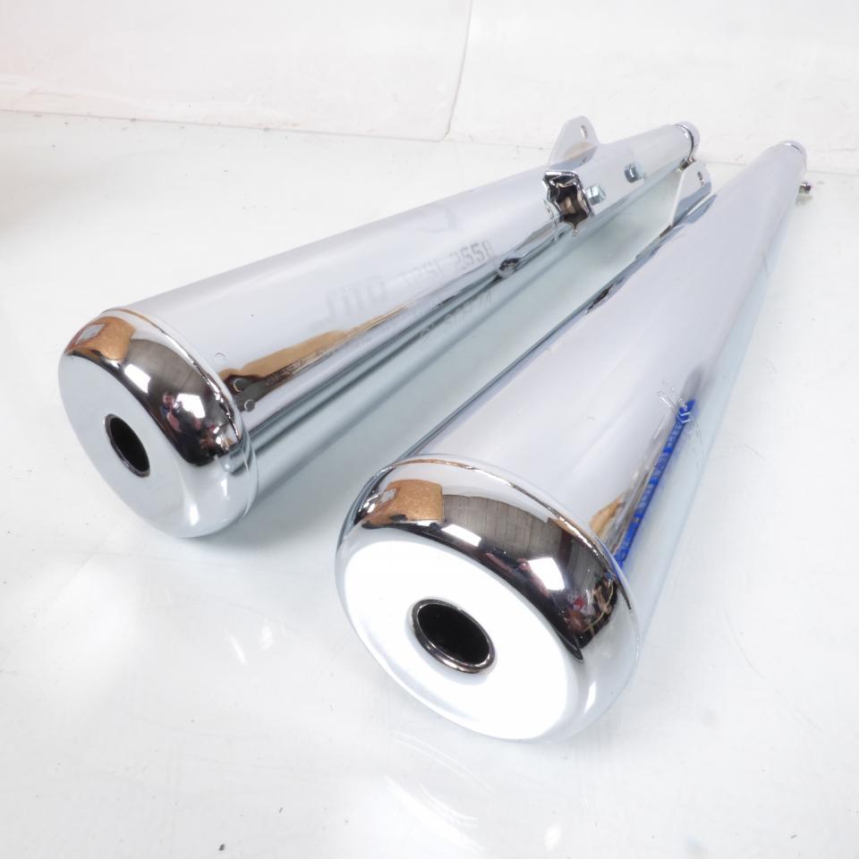 Silencieux d échappement SITO pour Moto Moto Guzzi 350 V35 1977 à 1979 1224 Neuf