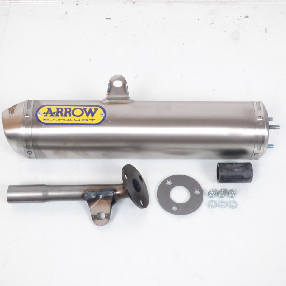 Silencieux d échappement Arrow pour Moto Yamaha 125 DTR 2004 à 2006 52601SU Neuf en destockage
