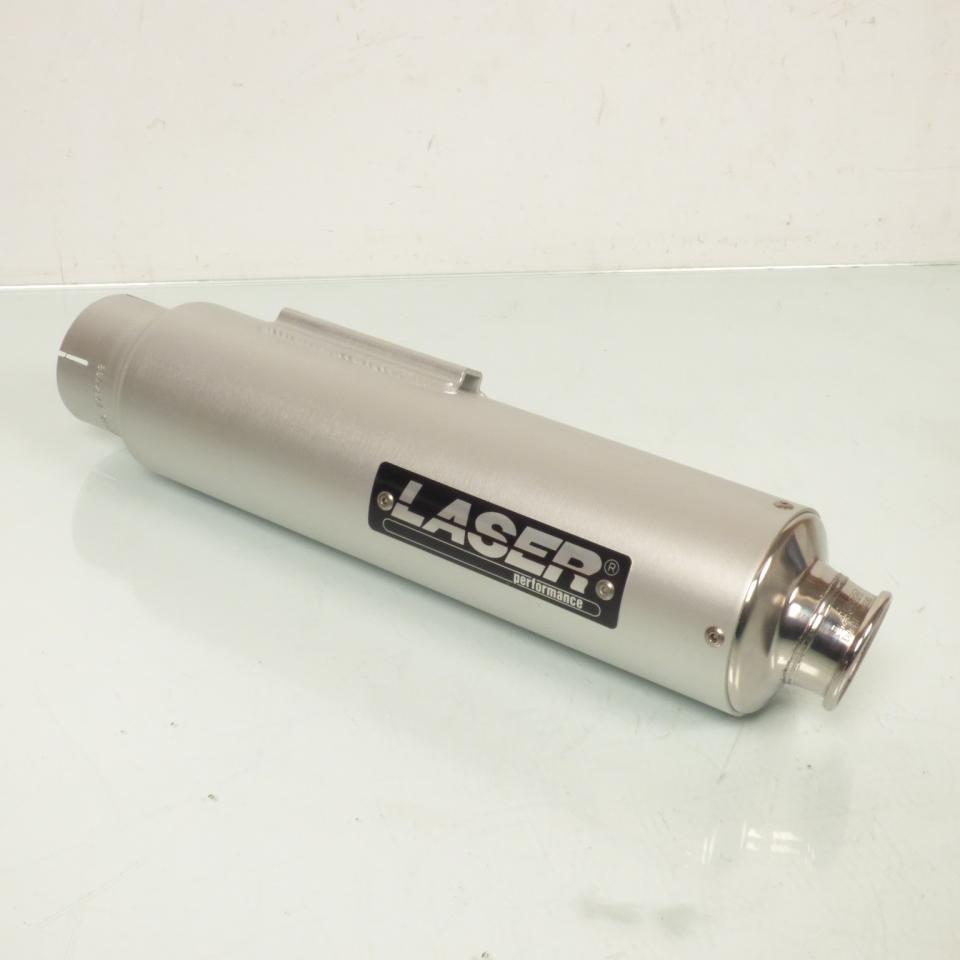 Silencieux de pot d'échappement Laser 31.5077-BL E13 4788 pour moto universel