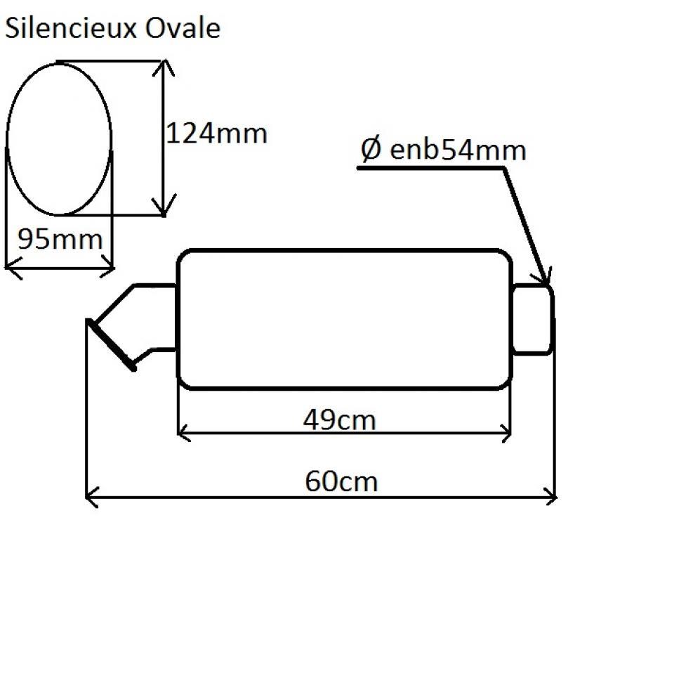 Silencieux d échappement Leovince pour Auto X3 Neuf en destockage
