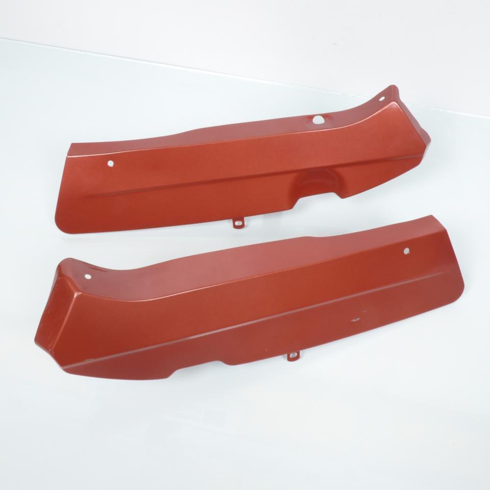 Paire de cache latéraux métallique Mobylette pour motobecane 50 AV881 1982 chaudron
